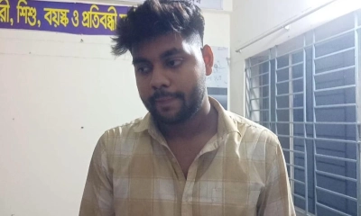 ভারতীয় যুবক আরিয়ান। ছবি- রূপালী বাংলাদেশ