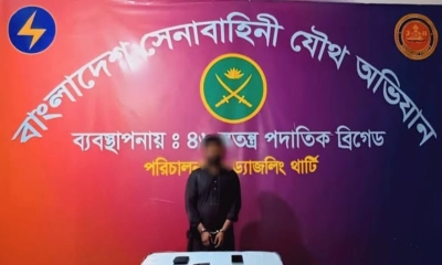 রাজধানী থেকে শীর্ষ সন্ত্রাসী নিশাত গ্রেপ্তার 