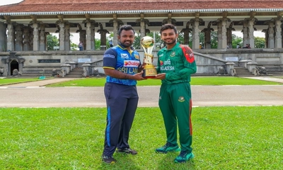 বাংলাদেশের বিপক্ষে টস জিতে ব্যাটিংয়ে শ্রীলঙ্কা
