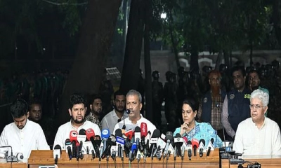 আ,লীগ নিষিদ্ধসহ ছাত্র-জনতার ৩ দাবিই পূরণ