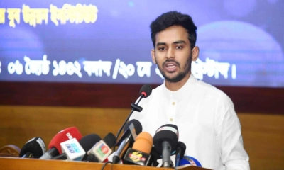 তরুণরাই নতুন বাংলাদেশ গড়ার মূল চালিকাশক্তি : আসিফ মাহমুদ