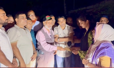 নিহত যুবদল কর্মী ইমরানের পরিবারের পাশে তারেক রহমান
