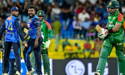 ৫ রানে ৭ উইকেট হারিয়ে লজ্জার হার বাংলাদেশের