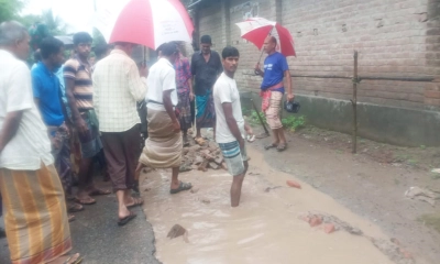 শার্শায় বাগআঁচড়া–কায়বা সড়কের বেহাল দশা, দুর্ভোগে হাজারো মানুষ