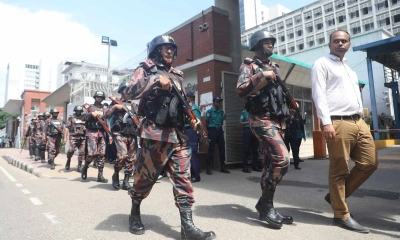 সচিবালয়ের নিরাপত্তায় সোয়াট-বিজিবি