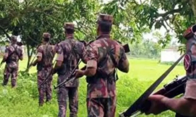 সীমান্তে বিজিবি টহল দিচ্ছে। ছবি-সংগৃহীত