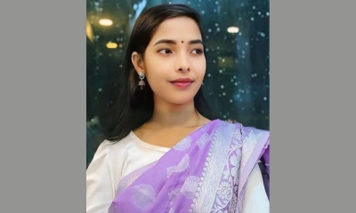 ভোলা সরকারি কলেজের শিক্ষার্থী ও ছাত্রদল কর্মী সুকর্ণা আক্তার ইপ্সিতা। ছবি- সংগৃহীত