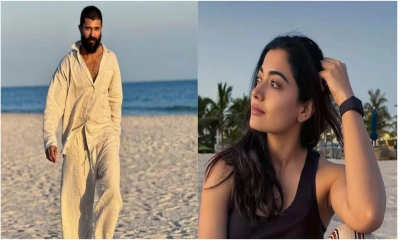 প্রেম জমে ক্ষীর, মরুদেশে বিজয়ের সঙ্গী রাশমিকা