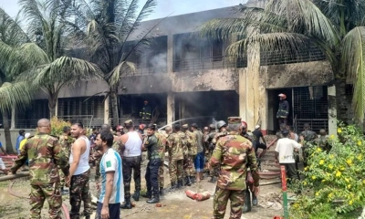উত্তরায় বিমান বিধ্বস্তের ঘটনায় একজনের মৃত্যু