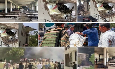 চিকিৎসকদের হোস্টেলে ভারতীয় বিমান, বহু হতাহতের শঙ্কা