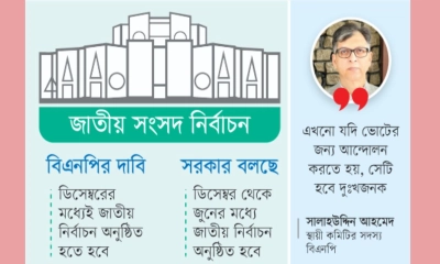 নির্বাচন নিয়ে বিএনপি-সরকার মুখোমুখি