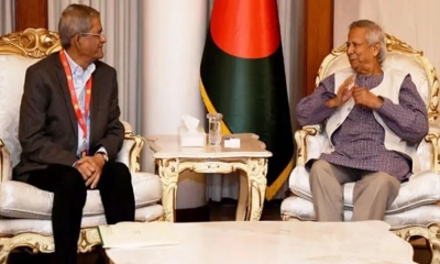 প্রধান উপদেষ্টার সঙ্গে বৈঠকে বিএনপি নেতারা