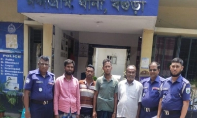 বগুড়ায় আওয়ামী লীগের ৪ নেতা গ্রেপ্তার