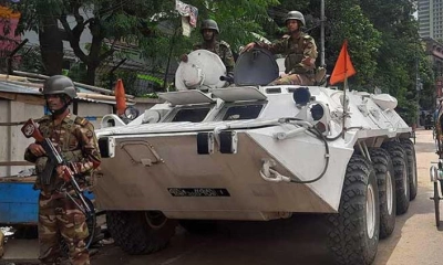 থমথমে গোপালগঞ্জ, কারফিউ চলবে সন্ধ্যা পর্যন্ত