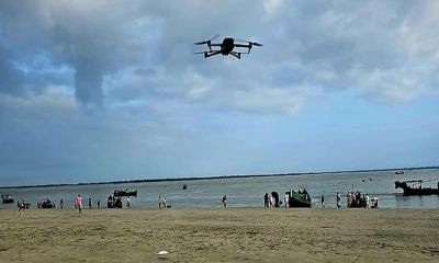 ড্রোন উড়িয়ে খোঁজা হচ্ছে ভেসে যাওয়া সেই চবি শিক্ষার্থীকে