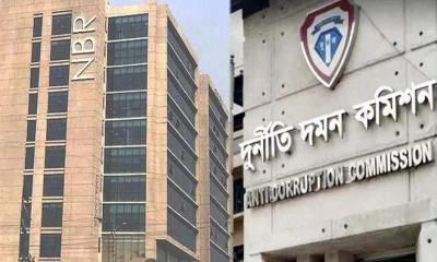 এনবিআরের ৫ কর্মকর্তার বিরুদ্ধে দুদকের অনুসন্ধান। ছবি- সংগৃহীত