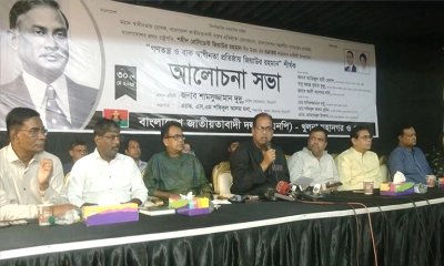 সরকার না পারলে আমরাই নির্বাচনের তারিখ ঘোষণা করব : দুদু