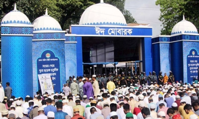 ঈদের প্রধান জামাত সকাল সাড়ে ৭টায়