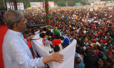 দেশের মানুষ আর আ. লীগকে চায় না: মির্জা ফখরুল