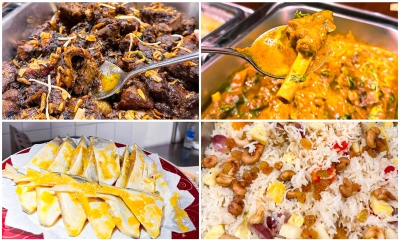 বুফে ডিনারের খাবার। ছবি- সংগৃহীত
