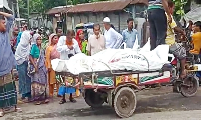 ফরিদপুরে মাহিন্দ্রা ও বাসের মুখোমুখি সংঘর্ষে নিহত ৪