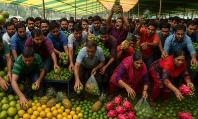 জাতীয় ফল মেলার শেষ দিনে ‘লুটপাট’