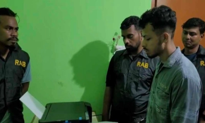গাজীপুরে জাল টাকা ও মেশিনসহ কারিগর গ্রেপ্তার