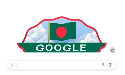 স্বাধীনতা দিবসের শুভেচ্ছা জানাল গুগল
