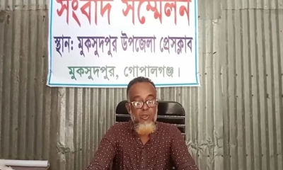 গোপালগঞ্জে আ.লীগ নেতা কামরুজ্জামানের পদত্যাগ