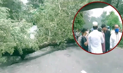 এনসিপির পদযাত্রা ঘিরে সড়ক অবরোধ, যান চলাচল বন্ধ