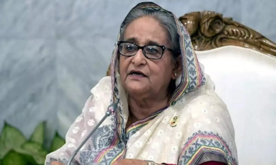 হাসিনাকে ট্রাইব্যুনালে হাজির হতে পত্রিকায় বিজ্ঞপ্তি প্রকাশের নির্দেশ