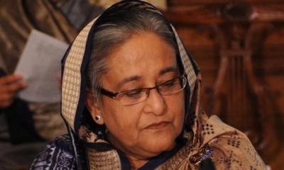 হাসিনার বিরুদ্ধে মানবতাবিরোধী অপরাধের অভিযোগ দাখিল আজ