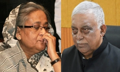 হাসিনা ও আসাদুজ্জামানের বিরুদ্ধে গ্রেপ্তারি পরোয়ানা জারি