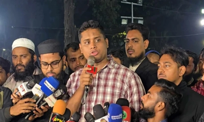 শাহবাগেই ফ্যাসিবাদের চূড়ান্ত পতন ঘটবে : হাসনাত