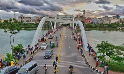 হাতিরঝিল এলাকা। ছবি- সংগৃহীত