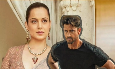 ‘নগ্ন ছবি’ চাইতেন হৃতিক, পাঠাতেন নিজেও: কঙ্গনা 