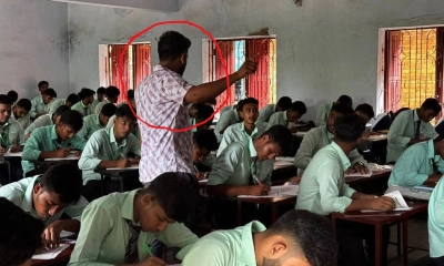 নাটোরের বড়াইগ্রামে এইচএসসি পরীক্ষা কেন্দ্র পরিদর্শনে বনপাড়া পৌর ছাত্রদলের যুগ্ম আহ্বায়ক রাকিব সরদার।