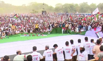 মার্চ ফর গাজা: জনসমুদ্র সোহরাওয়ার্দী উদ্যান
