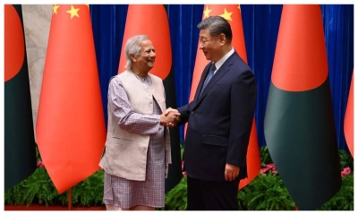চীনা প্রেসিডেন্টের সঙ্গে প্রধান উপদেষ্টার  বৈঠক, প্রেস সচিবের স্ট্যাটাস