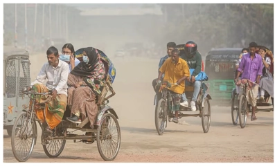 অস্বাস্থ্যকর রাজধানীর বাতাস
