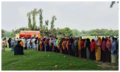 ১০ টাকা কেজিতে বিক্রি হচ্ছে গরুর মাংস