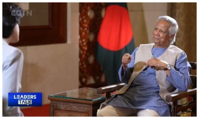 শান্তি প্রতিষ্ঠার জন্য যুদ্ধের কোনো প্রয়োজন নেই: প্রধান উপদেষ্টা