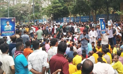 ইশরাককে মেয়র পদে বসানোর দাবিতে আজও সড়কে অবস্থান