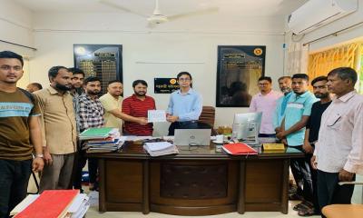 বড়লেখায় পৌর প্রশাসকের সাথে নিসচার মতবিনিময়