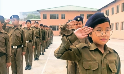 ভারতে প্রথম শ্রেণি থেকেই সামরিক প্রশিক্ষণের সিদ্ধান্ত