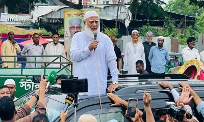 এবার পাতানো নির্বাচন মেনে নেওয়া হবে না: জামায়াত আমির