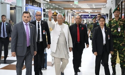 জাপানের উদ্দেশে ঢাকা ছেড়েছেন ড. ইউনূস