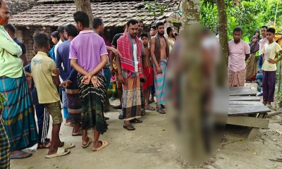 বেনাপোলে পারিবারিক কলহের জেরে স্ত্রীকে হত্যার পর স্বামীর আত্মহত্যা। ছবি- রূপালী বাংলাদেশ
