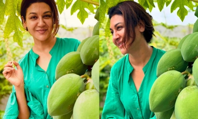 বাগানে সুখ খুঁজে পেলেন জয়া