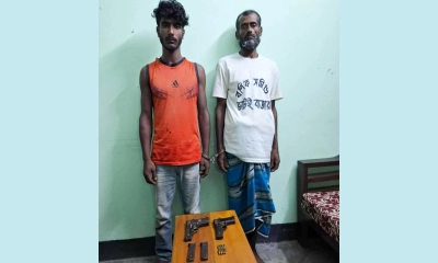 শৈলকুপায় সেনাবাহিনীর অভিযানে অস্ত্রসহ আটক ৩